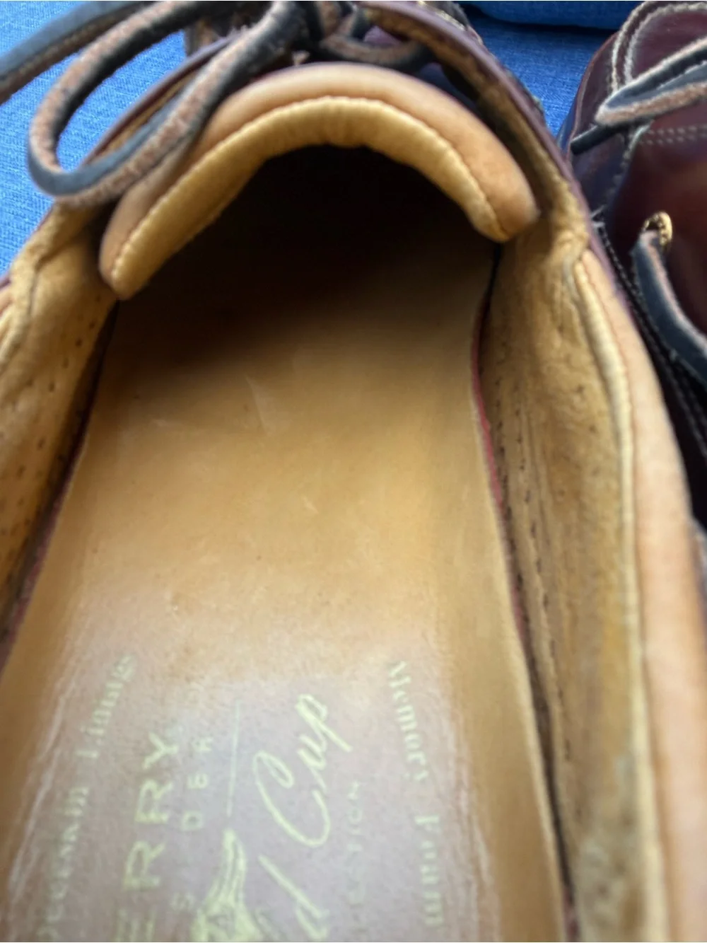Sperry Men's Gold Cup Boat Shoes Amaretto